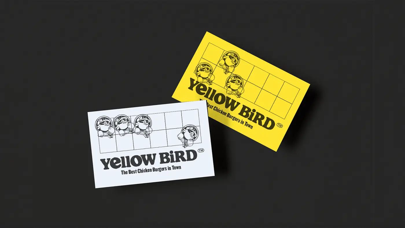 a Design Company Called Bodega Design Studio there profile Link is http://bodega.design/
they created VISUAL IDENTITY / PACKAGING Designs For Chicken Burger Shop baded in Dubai, UAE Called Yellow bird